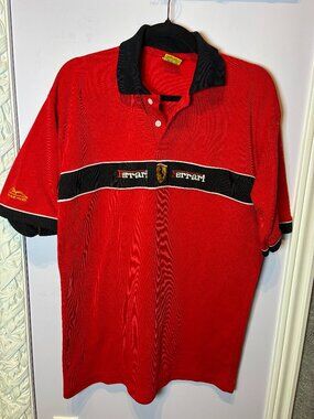 Vintage Michael Schumacher Ferrari Polo